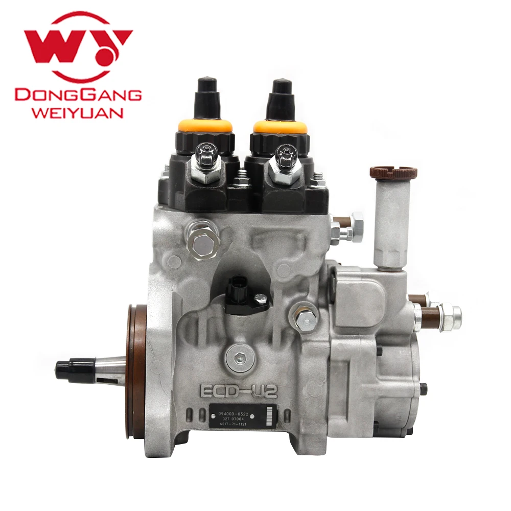 

2 pcs/lot Diesel Fuel Injection Pump 6217-71-1121 0940000322 Pump OE NO. 094000-0322 with good quality for denso