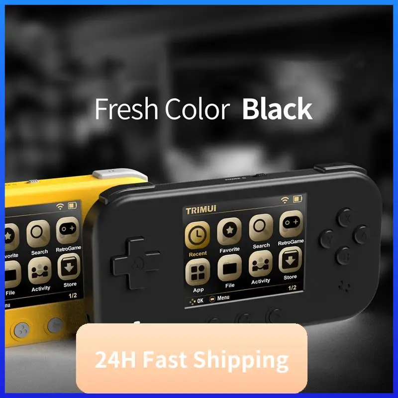 T30C New Trimui Smart Game Console For AMPOWN Matching 2.4Inch IPS Screen Open Source Retro Handheld Wifi Vs Handheld Game Conso