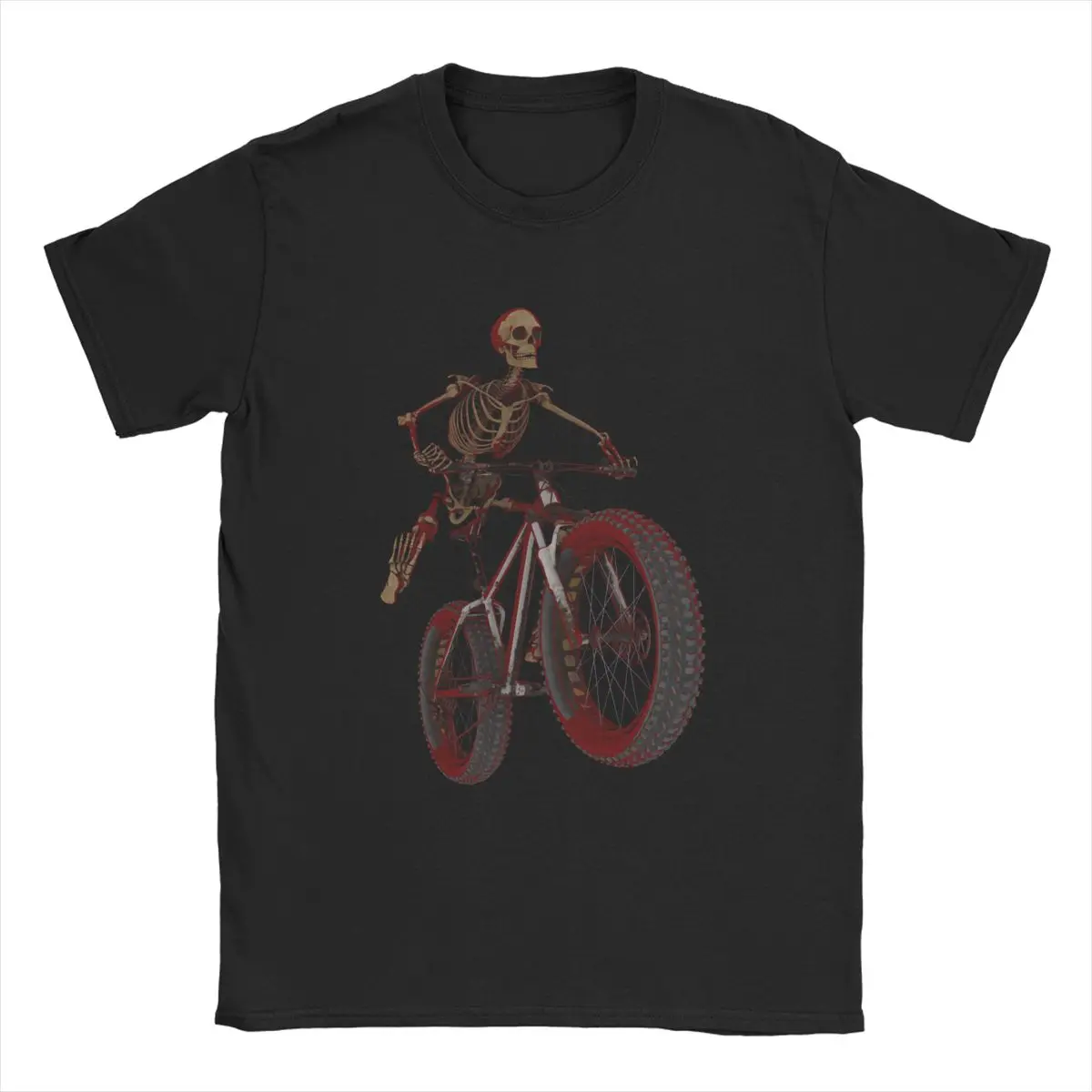 

Men's Dead Can Ride T Shirt Skull Bike Bicycle MTB Mountain Bike 100% Cotton Clothing Short Sleeve Tee Shirt Gift Idea T-Shirt