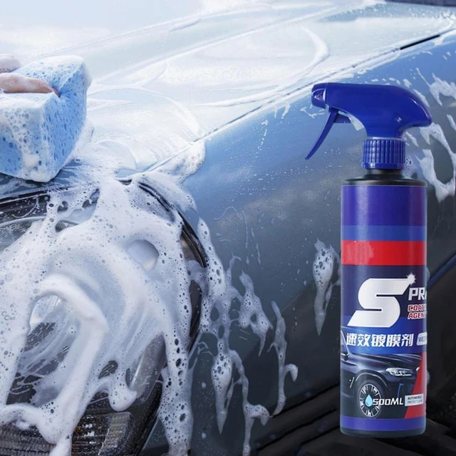 3 In 1 Car Coating Ceramic Spray Quick Nano-coating Paint Scratch Repair  Spray Wax Automotive Hydrophobic Polish Paint Cleaner - AliExpress