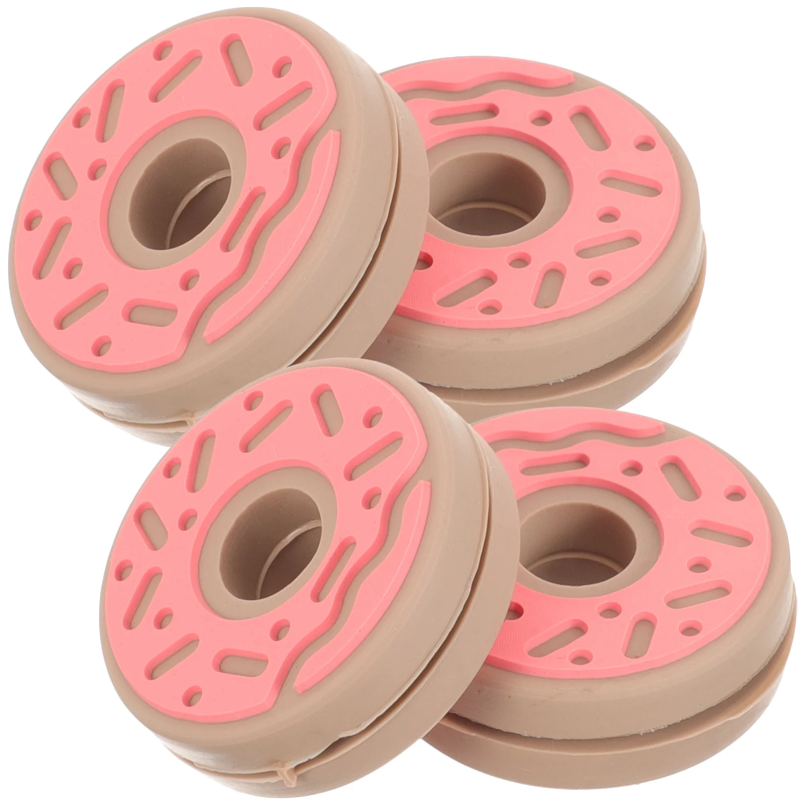 

Doughnut Tennis Racket Dampers Small Silicone Tennis Racket Damper Doughnut Flower Shocks Absorbers Racket Supplies