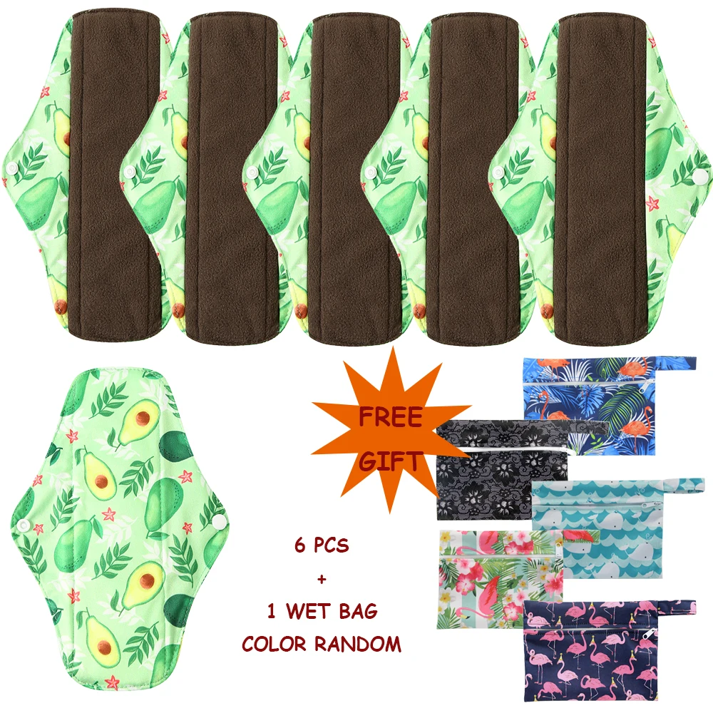Daily Pads for Monthly Reusable Gaskets Sanitary Pad Pouch Panties for Periods Absorbent Menstrual Panties Women to Towels Care sanitary pads