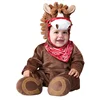 Infant Toddlers Baby Rompers Boys Brown Horse Costume Halloween Party Costumes for Christmas Purim Holiday Jumpsuit 1