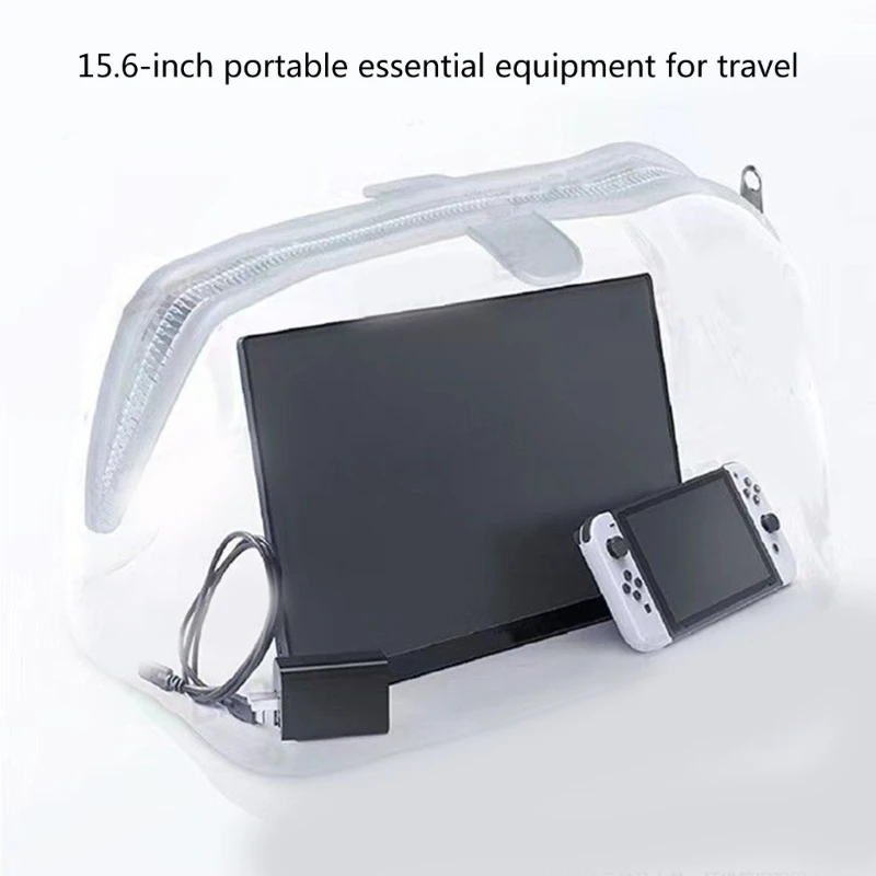޴  Ǯ HD 1080P USB CŸ ǻ ÷, IPS  ɾ ũ, HDMI CŸ Ŀ , 15.6 ġ