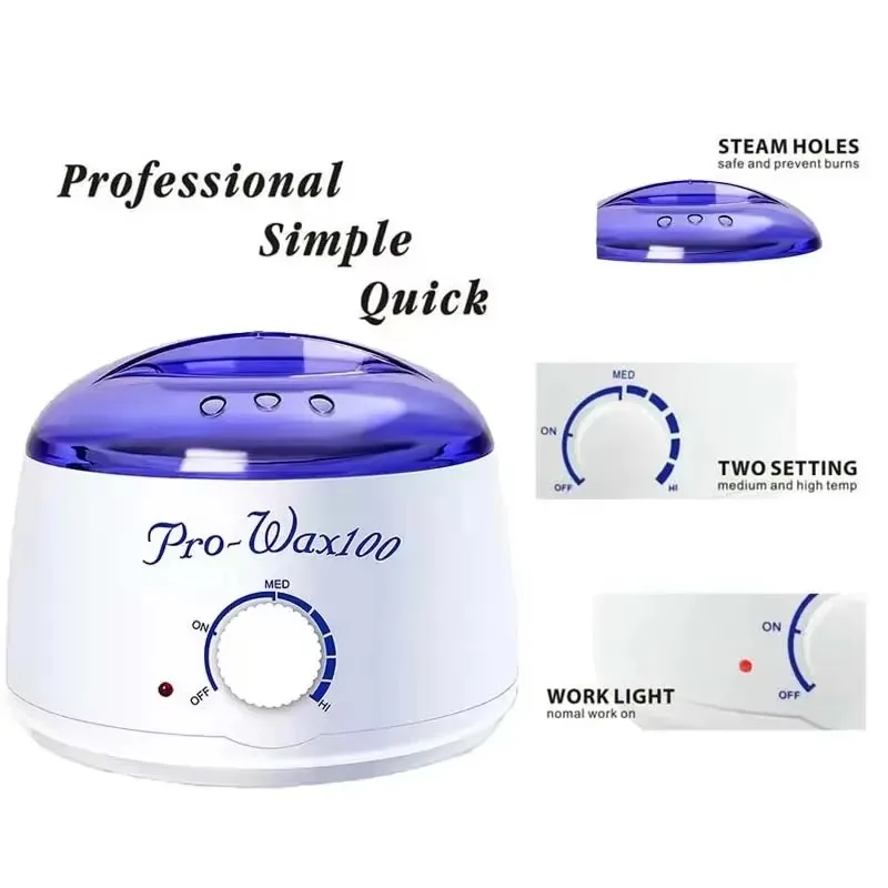 Rapid heating paraffin device for home girls professional hair removal machine wax bead heater hair removal wax therapy machine