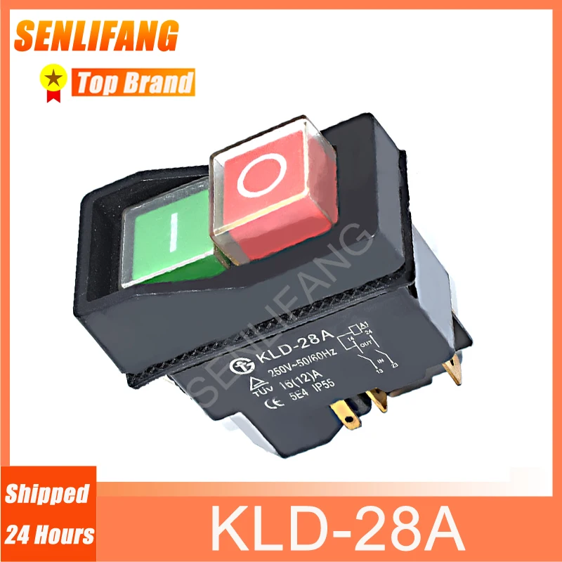 

Brand New KLD-28A 5E4 IP65 220v Magnetic Explosion-proof Pushbutton Switch Magnetic Starter Electromagnetic Switches