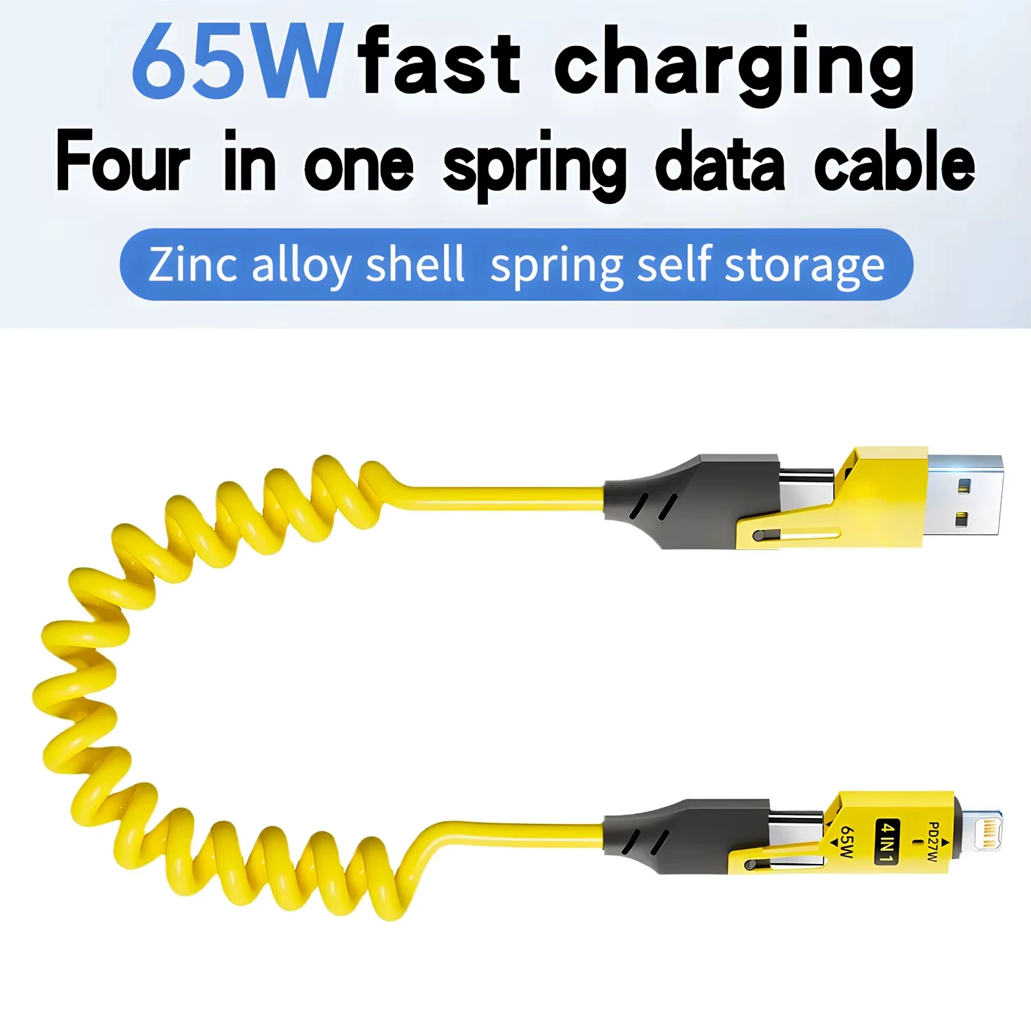 NNBILI Spring Short Data Cable