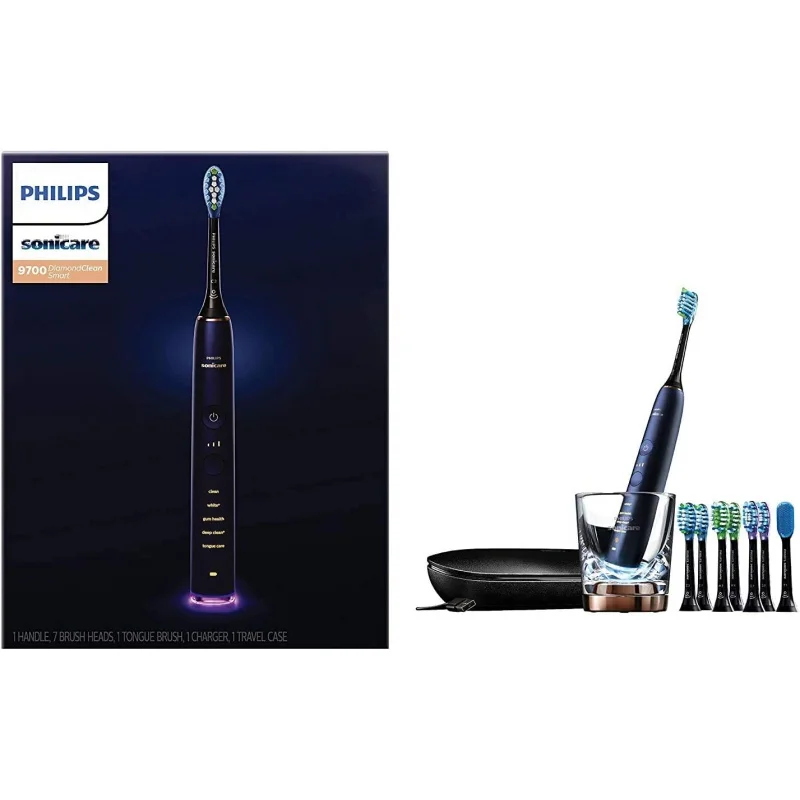 Philips Philips Sonicare Diamondclean Spazzolino Elettrico Ricaricabile Intelligente Applicabile All'Igiene Orale Dotato Di Una Guida