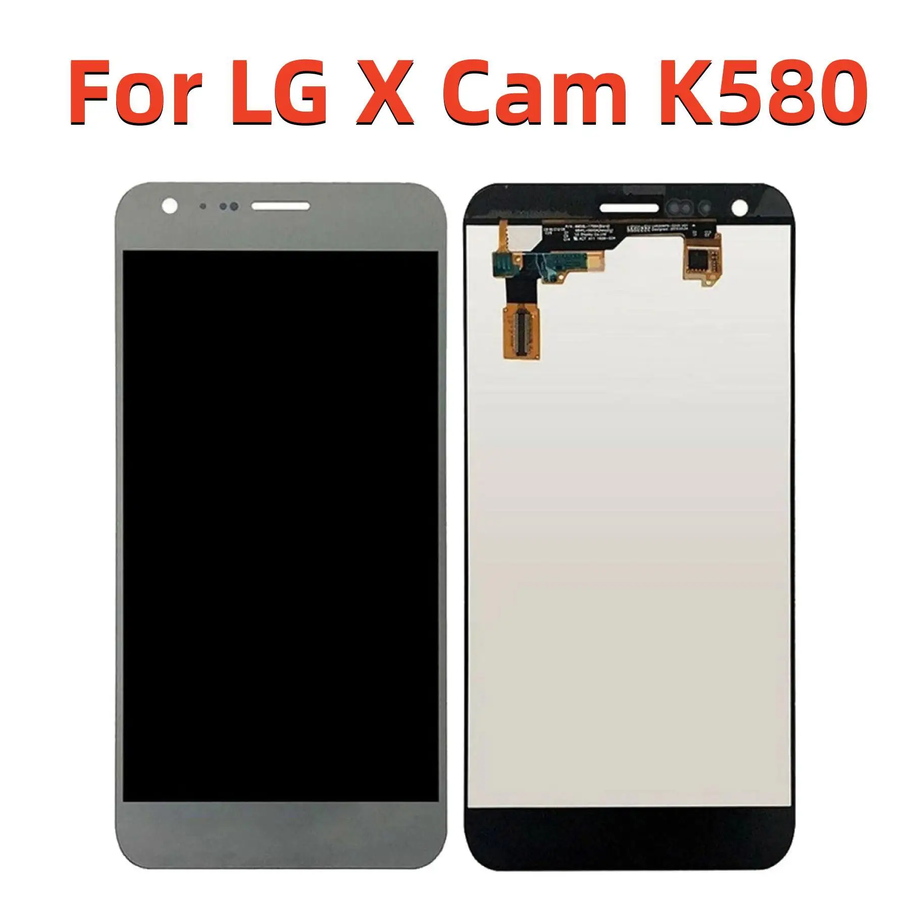 

LCD For LG X Cam K580 F690L Display Premium Quality Touch Screen Replacement Parts Mobile Phones Repair Free Tools