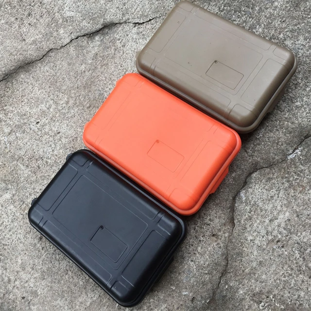 Waterproof Outdoor Survival Box Container Portable Plastic