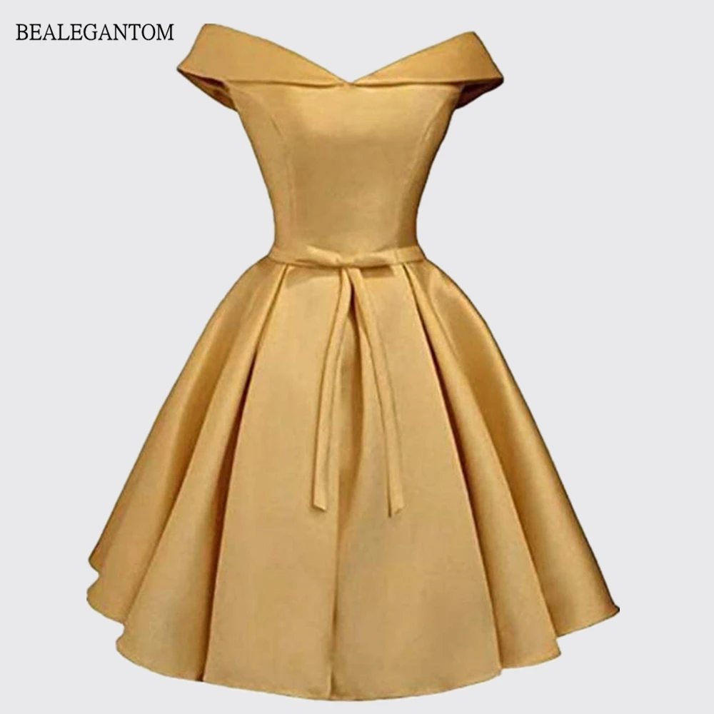 bealegantom-off-shoulder-short-homecoming-dresses-2022-knee-length-satin-crystal-beaded-mini-formal-prom-graudation-party-gowns