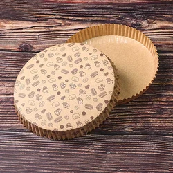 Disposable Round Pizza Pans - Durable, High - Temperature Baking Trays for Cookies, Focaccia, and More (100/200 Pack) (B - 200pcs)