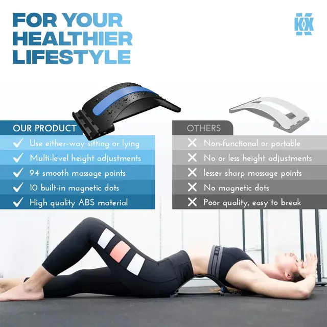 Lumbar Stretching Spine Massager 4