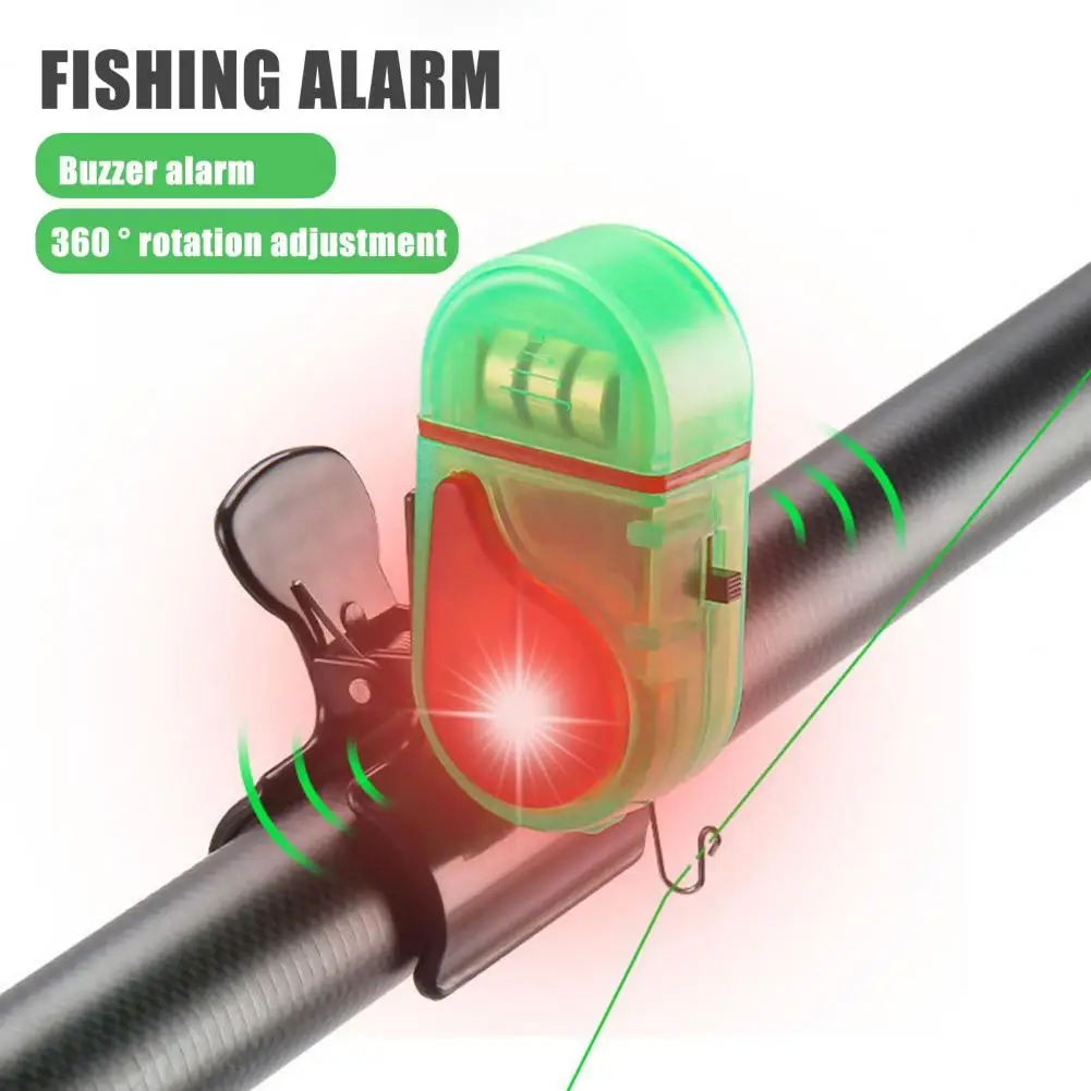 

Sound Bite Bell Enhance Fishing Experience with Electronic Bite Alarms High Decibel Sound Led Lights for Easy Installation