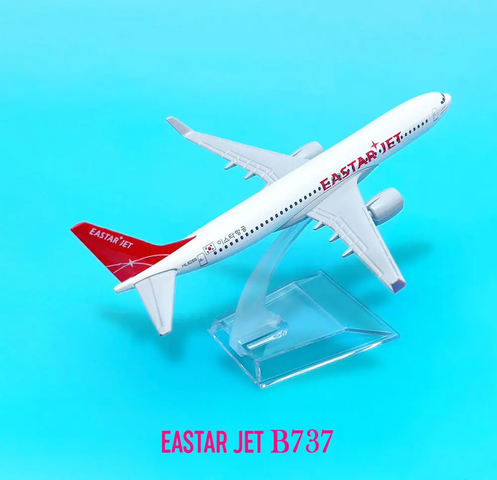 

Scale 1:400 EASTAR JET B737 Airlines Boeing Aircraft Model - Ideal Addition to any Diecast Aircraft Collection
