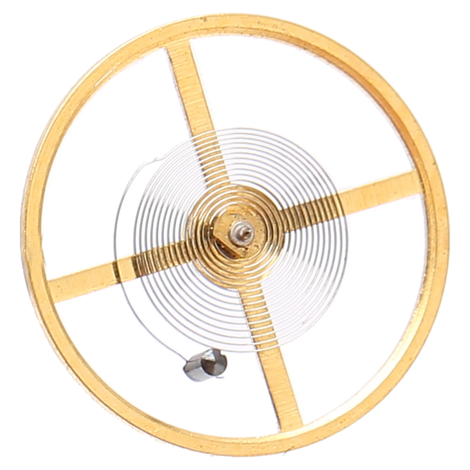 Watch Balance Wheel Replacement Part Golden Fashionable Watch Movement Balance Wheel for Repair