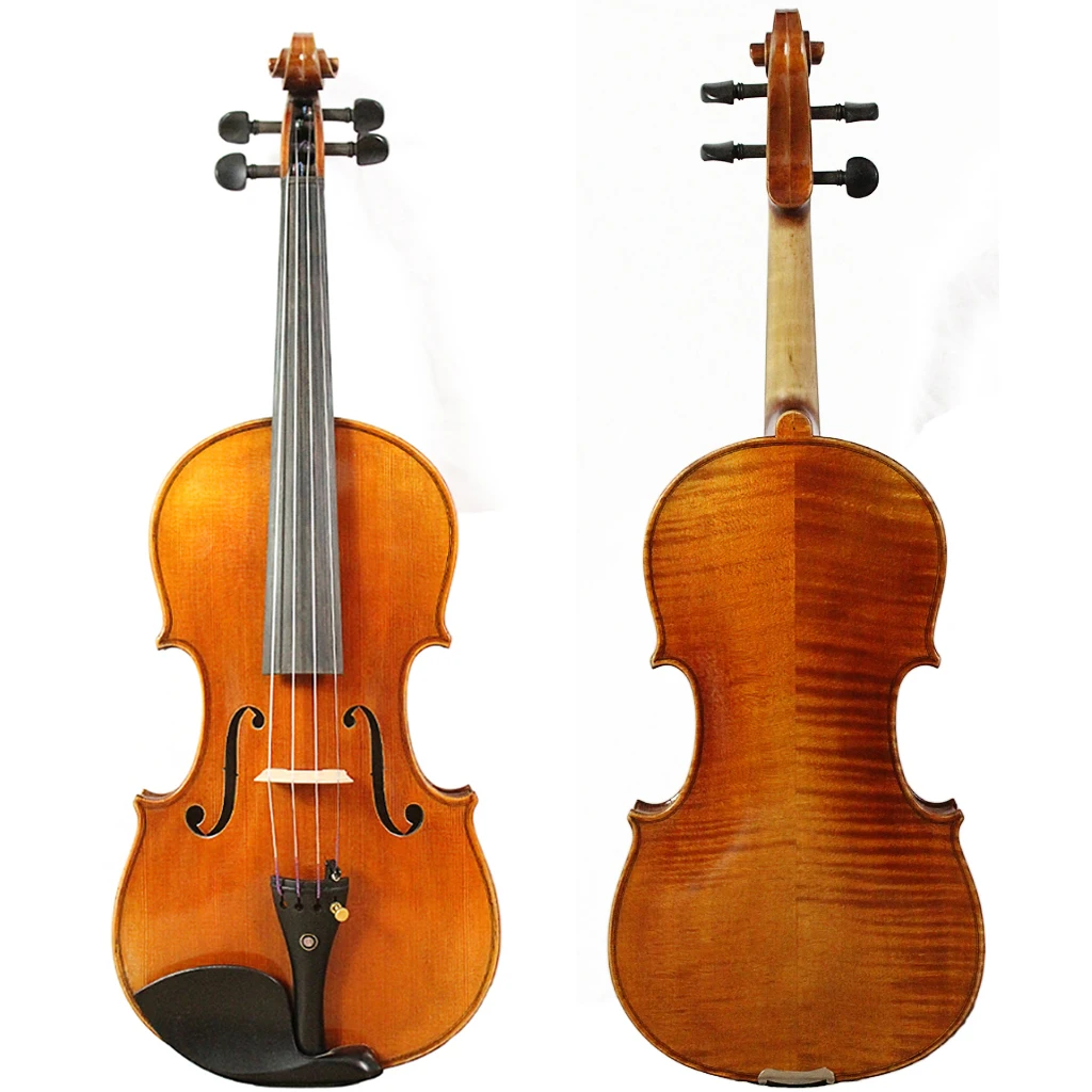 Violin 1/4 1/2 3/4 4/4 Copy Antonio Stradivari Cremonese 1716 Model Canvas Case Brazilwood Bow FPVN01