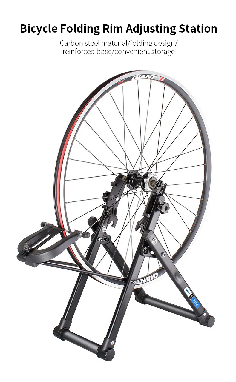 TOOPRE Klapp Fahrrad Felge Nabe Einstellung Tisch Reparatur Werkzeug Für Mountain Road Fahrrad Felge Aligner Fahrrad Radnabe Corrector – Detail 3
