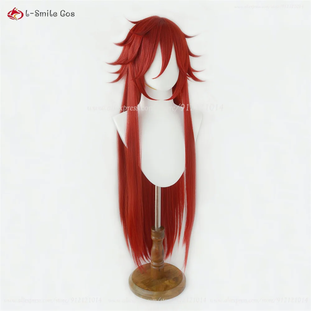 Black Butler Anime Cosplay Perücke – Ciel Phantomhive, Sebastian, Grell, Undertaker, Alois – Hitzebeständig 5