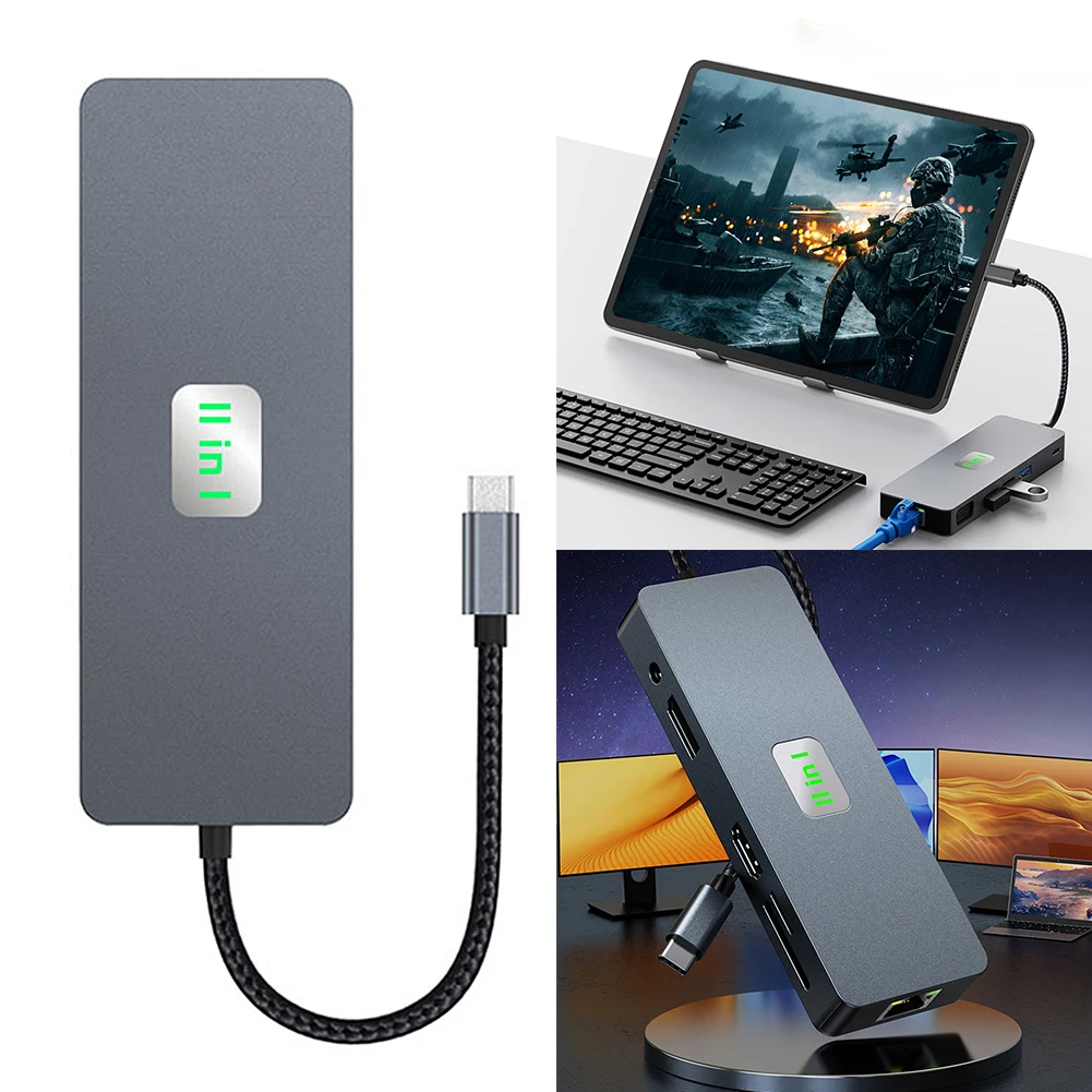 Ƽ  й, Ƽ Ʈ , PD 100W, USB 3.2, 3.0, 2.0 Ʈ, 4K HDMI ȣȯ VGA DP SD, TF ī , 7, 11/12  1