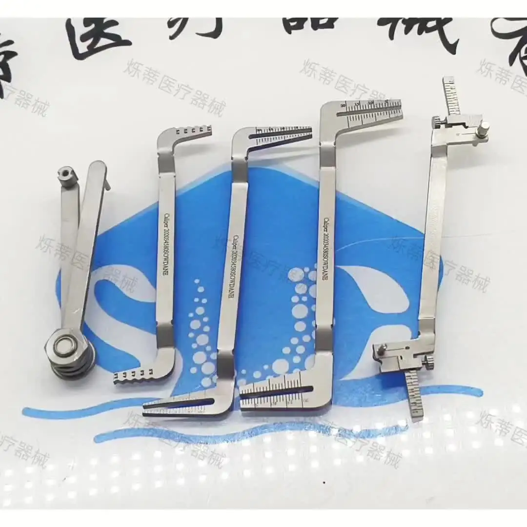 Kit De 6 Instruments Dentaires : Jauges, Guides De Perçage, Localisateurs Et Broches Parallèles