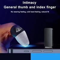 2 Pcs Mobile Game Fingertip Gloves Sweatproof Anti-slip Touch Screen Finger Sleeve Breathable Gaming Fingertip Cover For Gamer - Image 4