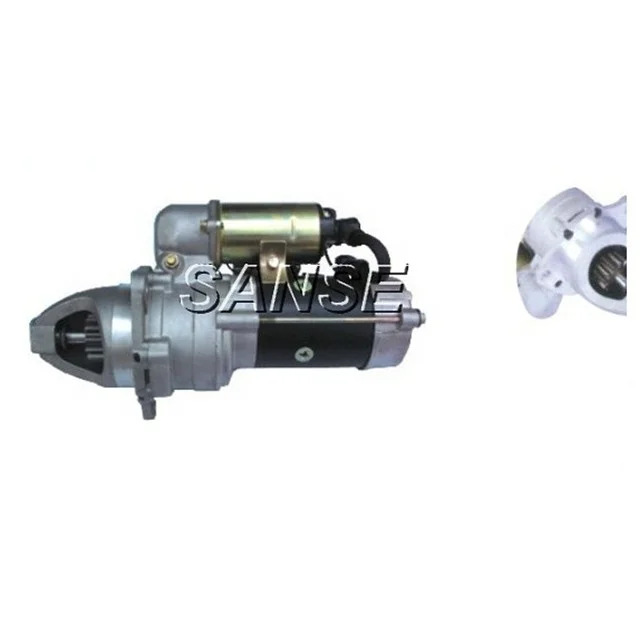 

Good quality 24V 11T 3 Holes of 6BD1/6BB1 excavator engine starter motor for SH280 6BD1 starting motor Sanse