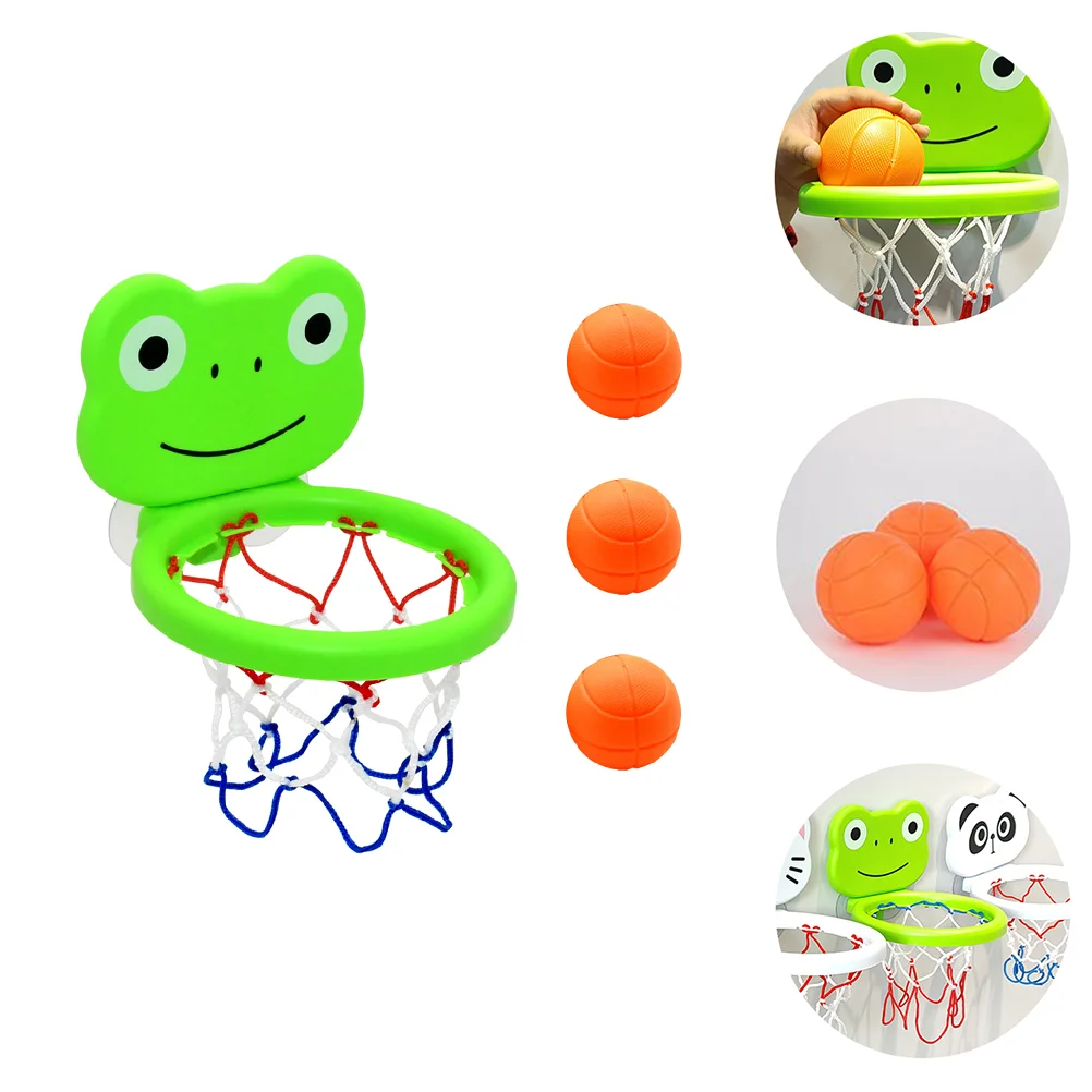 

Suction Cup Basketball Hoop Shoot Kids Baby Bath Toys Children Plaything Puzzle