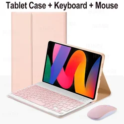 Premium Detachable Keyboard Case for 11 Tablets - Elegant & Robust Design (Pink-030MS)