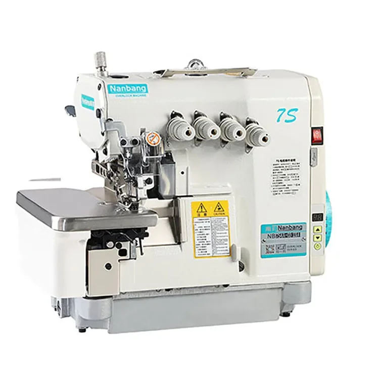 Left Hand 3 Thread Industrial Overlock Sewing Machine