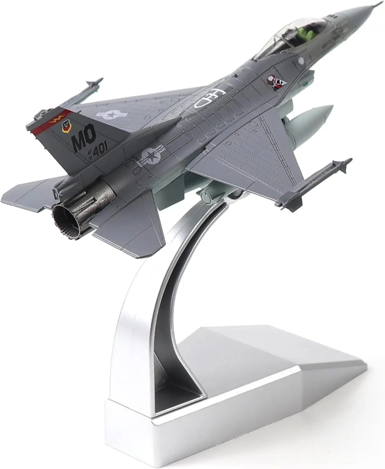 

1/100 F-16C Fighting Falcon Combat Aircraft Model Metal Die-Cast Aircraft Jet Kit Fighter Aircraft Model Home Decoration For Col