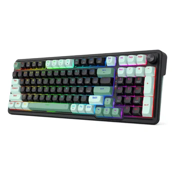 Redragon K686 HE Rapid Trigger Gaming 98 Keys 8K Wired Mechanical Keyboard,Next-Gen UltraMag 100% POM Silky Magnetic Switch 1