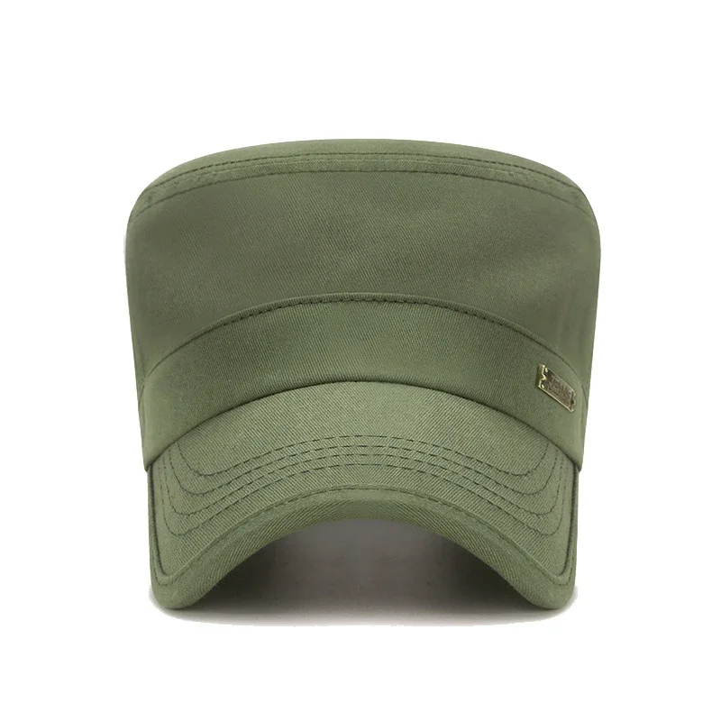 Klassische Baumwolle Baseball Cap Und Militär Kadett Wanderkappe_voghion.com