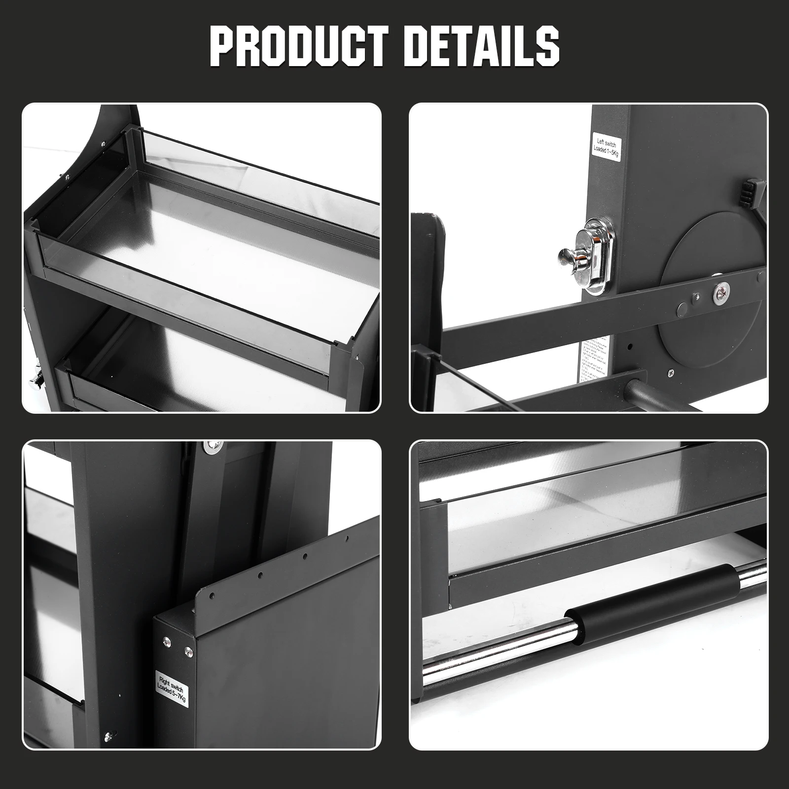 2-Tier Pull-Down Elevator Pull Down Cabinet Organizer Upper Kitchen Wall Cabinet Storage Organizer