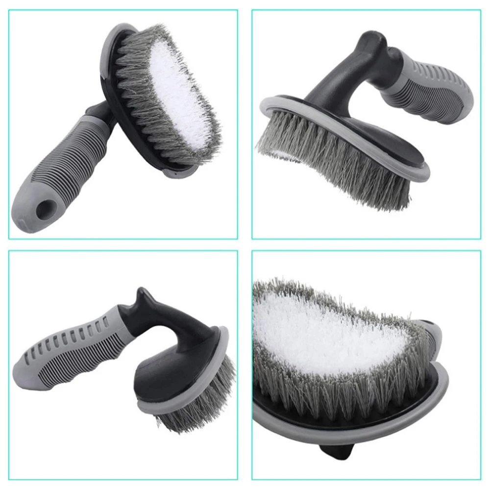 nu finish car polish Detailing Brush Set Car Wheel Brush Auto Interior Detail Brush For Car Cleaning Detailing Brush Dashboard Air Outlet Wheel Brush car polishing wax