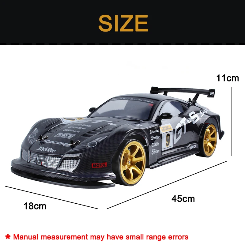 1:10 Remote Control Car 4wd High Speed Drift 2.4g 4WD RC Car