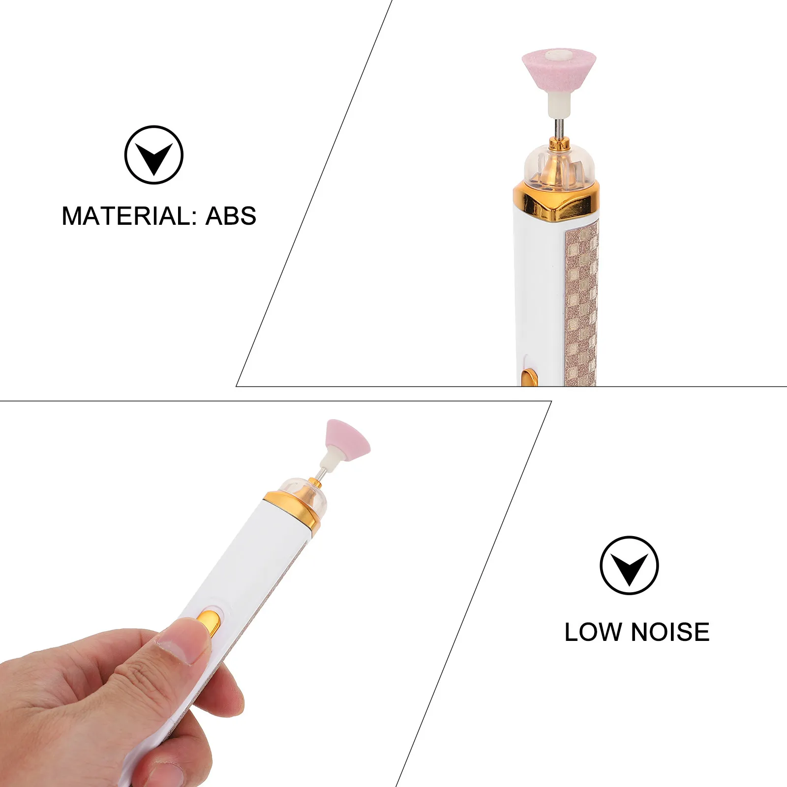 전문가용 전동 네일 드릴 머신 (매니큐어, 페디큐어, 조각, 그라빙, 연마, 샌딩, 광택, 네일 케어)
