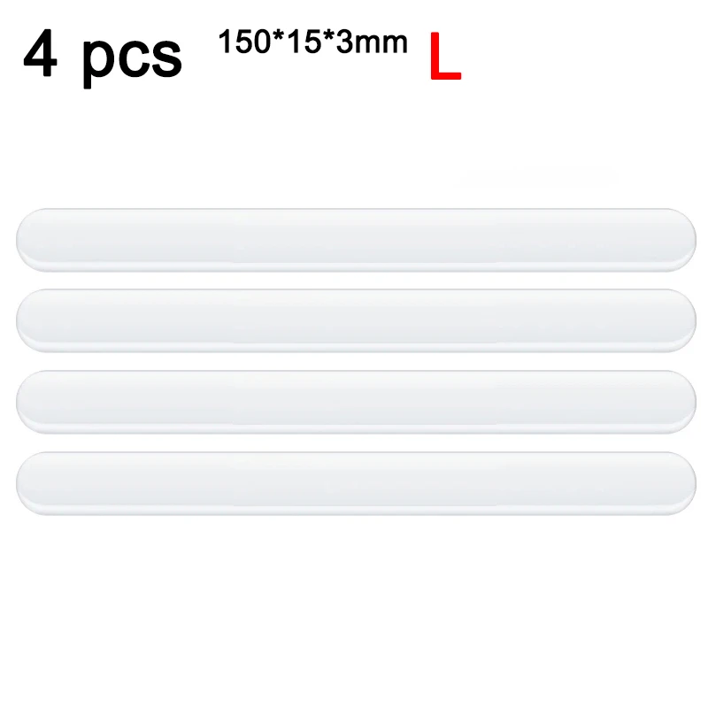 Car Door Transparent Anti-Collision Protection Guard Stickers Set