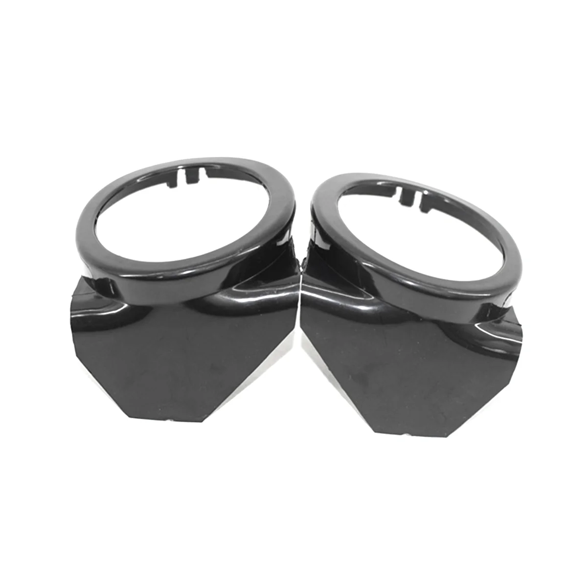 Black Fog Light Lamp Cover Trim Ring Fit for BMW E46 M3 2001-2006