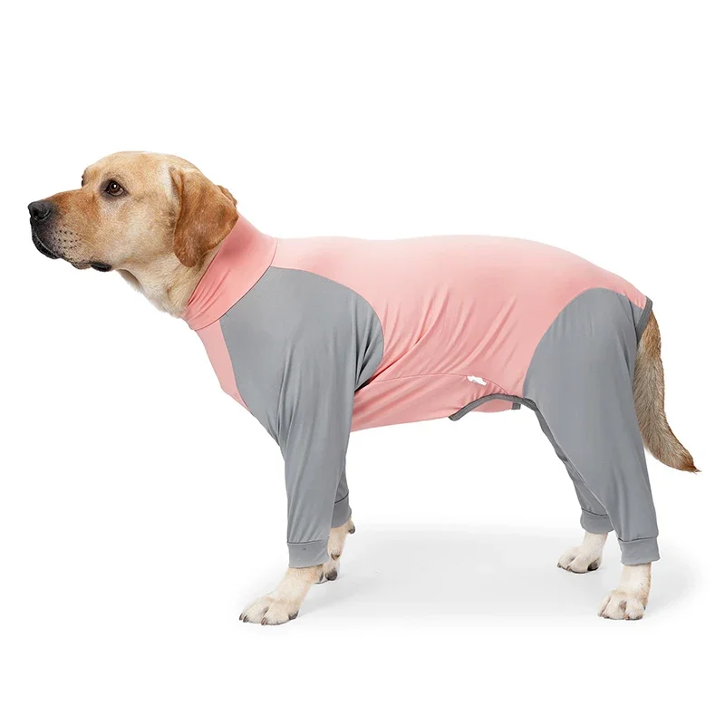 

Small Large Dog Clothes Xxxl Puppy Anti Hair Loss Postoperative Surgery Recovery Pajamas 4 Legs Medium Big Pet Onesie Jumpsuit