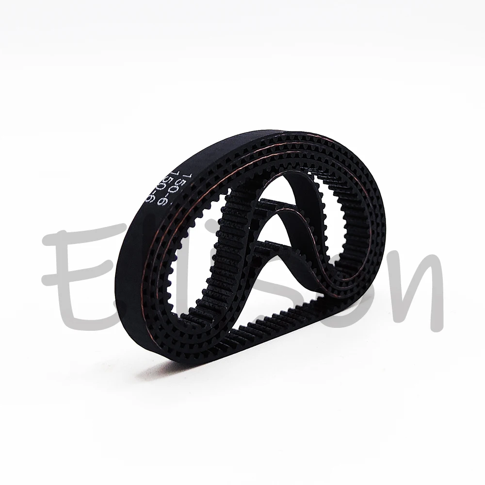 2GT/2M timing drive rubber belt Rubber belt Transmission drive belt Synchronous belt with a bandwidth of 6mm circumference of 96 100 110 120 130 140 150 160 170 180 190mm