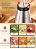 220V Chigo Meat Grinder, Electric Mini Meat Mincer and Vegetable Shredder for Home Use - Multi-functional Kitchen Gadget 2