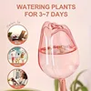 Pink tulip plant watering balls, suitable for indoor and outdoor plants, automatic plant drippers, and automatic watering 4