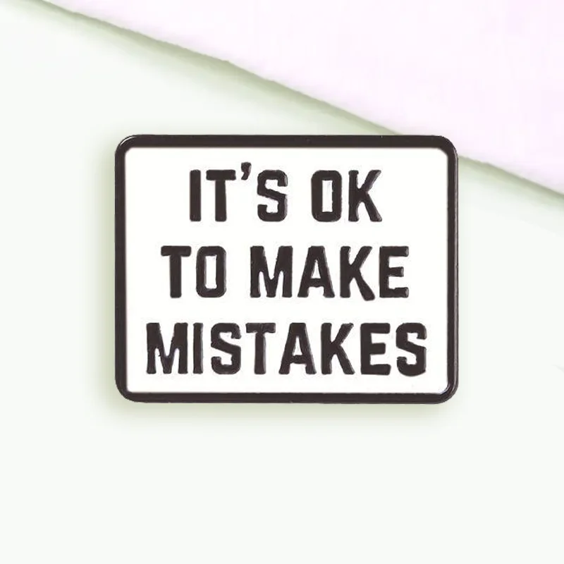 

Cartoon Creative Brooch well-meaning proverbs machine brooch the best gift for friends and family