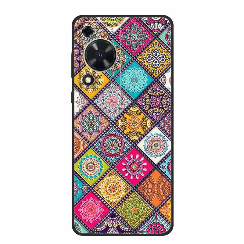 Embossed 3D Shockproof Silicone Phone Case - Soft Protective Cover