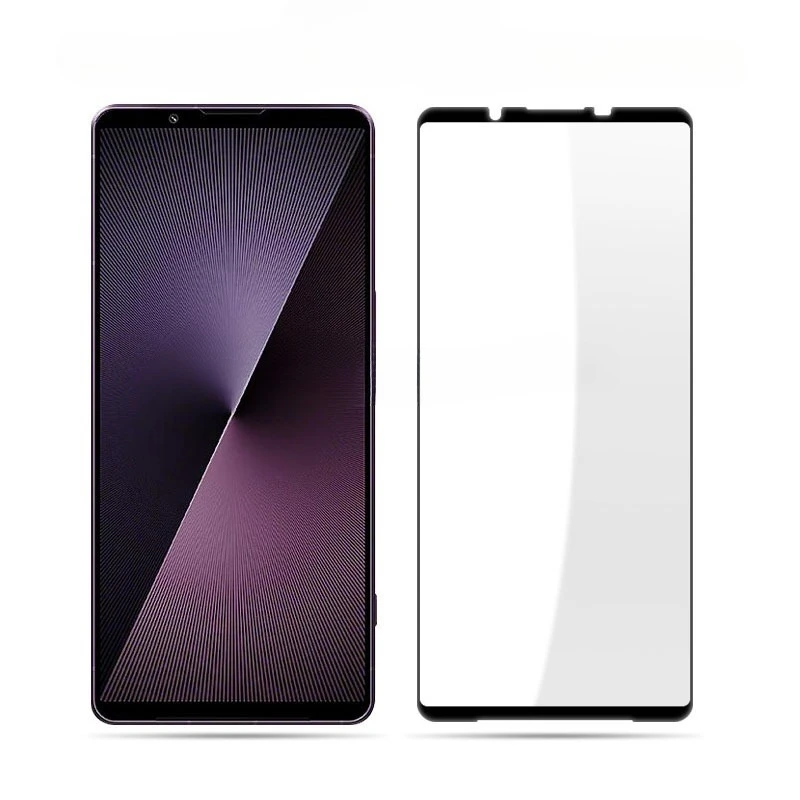 Clear 9D Tempered Glass Screen Protector with Protective Film