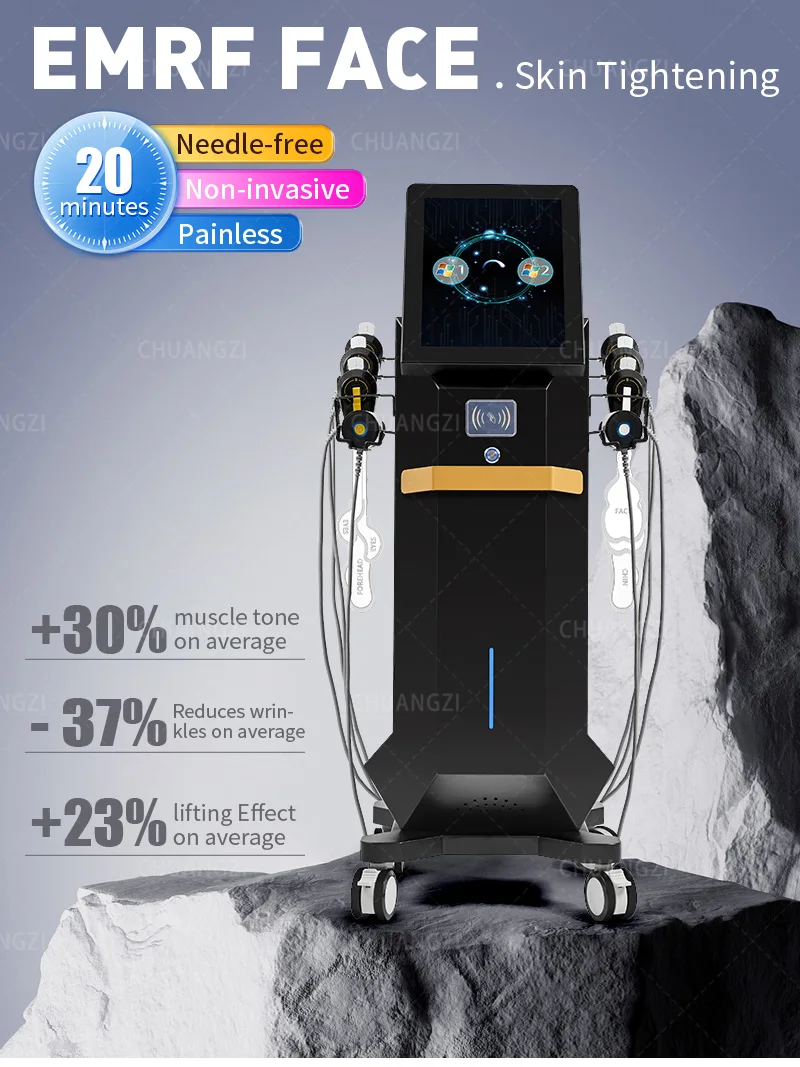 Description Picture 2 of item2024 Latest Trending RF Heat Energy Output And Strong Pulsed Magnetic EMSzero Face Vline Face Lift Wrinkle Removal Machin