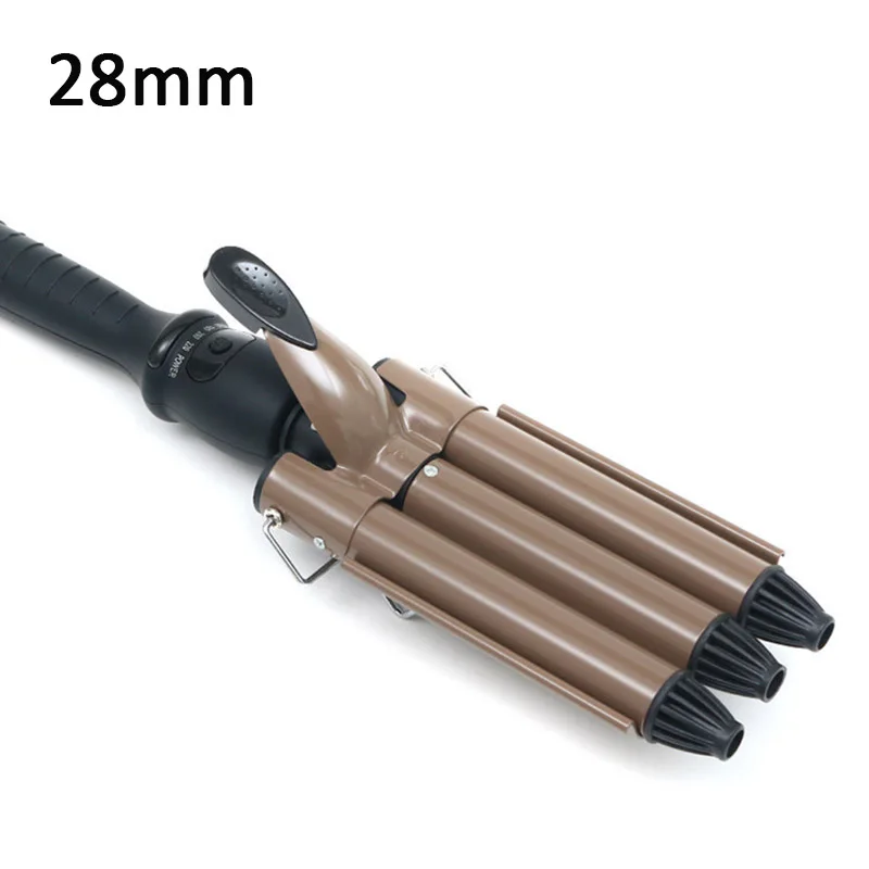 Detechpro Professional Tourmaline Ceramic Waver Curler Km 1010 Fast Heating  25MM Hair Hair Waving 3 Barrel Styling Tools Hair Curler - Detechpro :  Flipkart.com