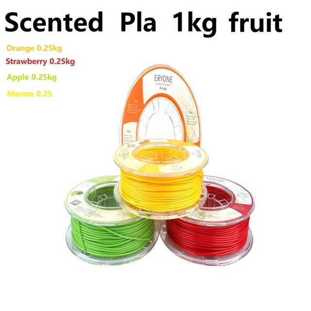 ERYONE Clearance Promotion TPU PLA PLA+ Silk Rainbow Ultra Silk 3D Printing Filament 1KG/0.5KG For FDM 3D Printer Fast Shipping Fruit 4 roll