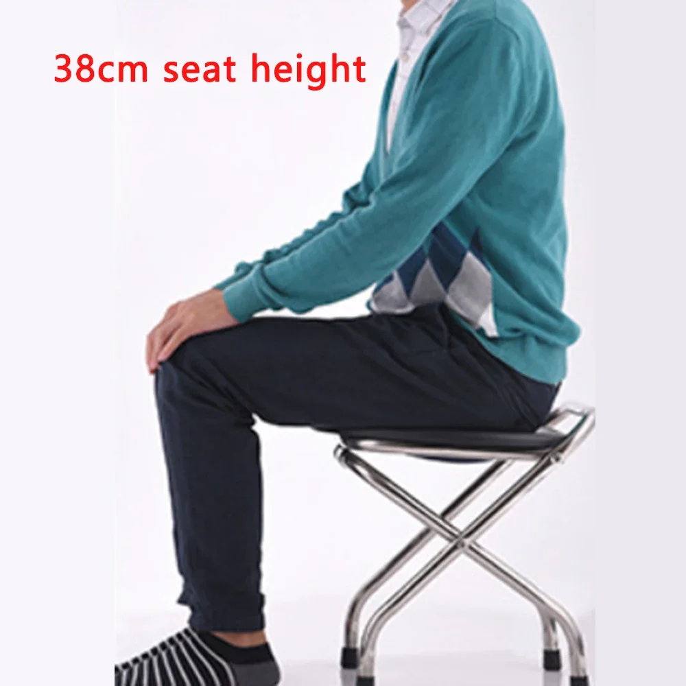 Portable Toilet Seat, Stainless Steel Emergency Toilet, Folding Camping Toilet Seat, Portable Station Wagon